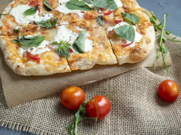 trancio di pizza piccola alla margherita